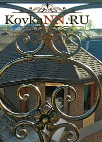 Перила в деревне Нагулино 5