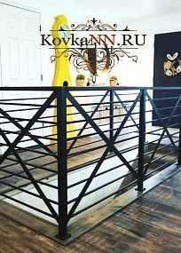 Ограждение в стиле лофт