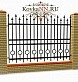 Забор с элементами ковки 6