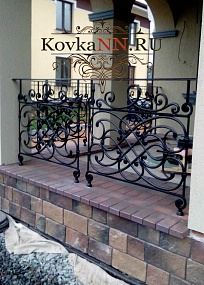 Литое ограждение 7