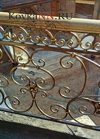 Перила в деревне Нагулино 3