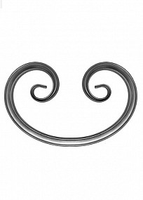 SK43.09 Вензель С  Размеры: 155x240 (1.2мм) Материал: Т15*15