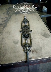 Перила на ул. Рождественской