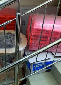 перила для детской поликлиники