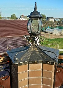 Перила в деревне Нагулино 7