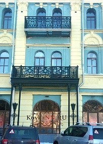 кованый балкон 10