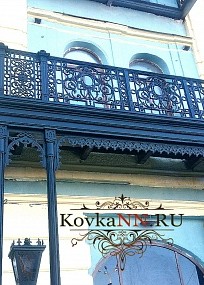 кованый балкон 11