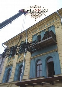 Кованый балкон