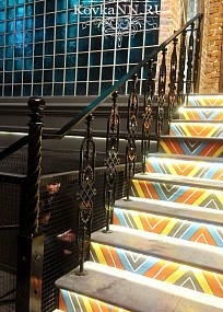 Перила на ул. Рождественской 8