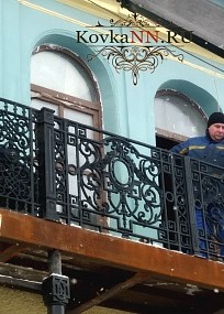 кованый балкон 8